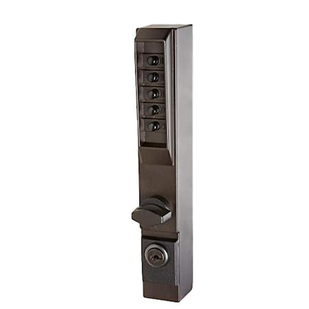 Dormakaba Kaba: Simplex 3001-55-41 Narrow Stile Pushbutton Lock  Duranodic (ORB) KABA-30015541